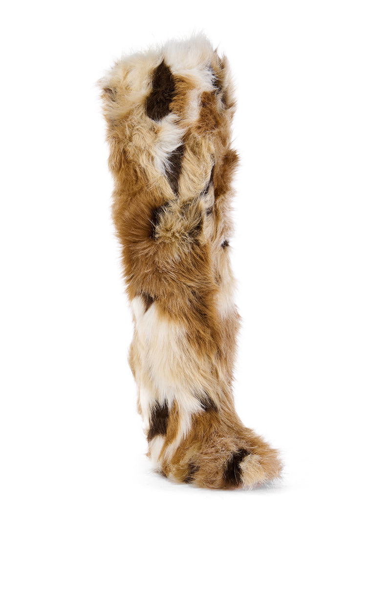 Sisoras AZALEA WANG UPSETTER MULTI FURRY BOOT