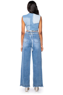 BRING IT BACK REWORK DENIM VEST