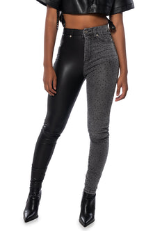 Sisoras EXTREME STRETCH EMBELLISHED SKINNY JEANS