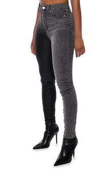 Sisoras EXTREME STRETCH EMBELLISHED SKINNY JEANS