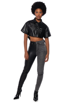 Sisoras EXTREME STRETCH EMBELLISHED SKINNY JEANS