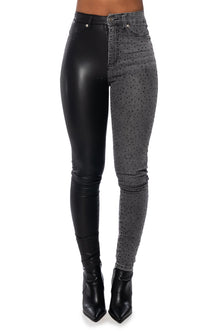 Sisoras EXTREME STRETCH EMBELLISHED SKINNY JEANS