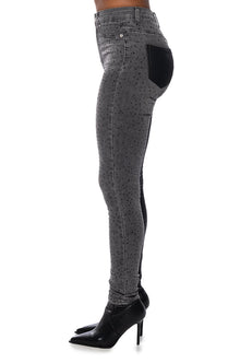 Sisoras EXTREME STRETCH EMBELLISHED SKINNY JEANS