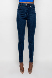 FLEX-FIT HIGH WAISTED SUPER STRETCHY SKINNY JEANS