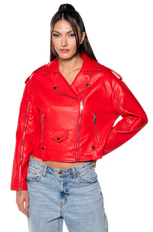 Sisoras NEW AUSSY PU MOTO JACKET