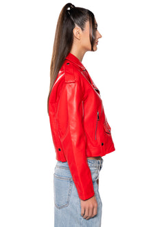 Sisoras NEW AUSSY PU MOTO JACKET