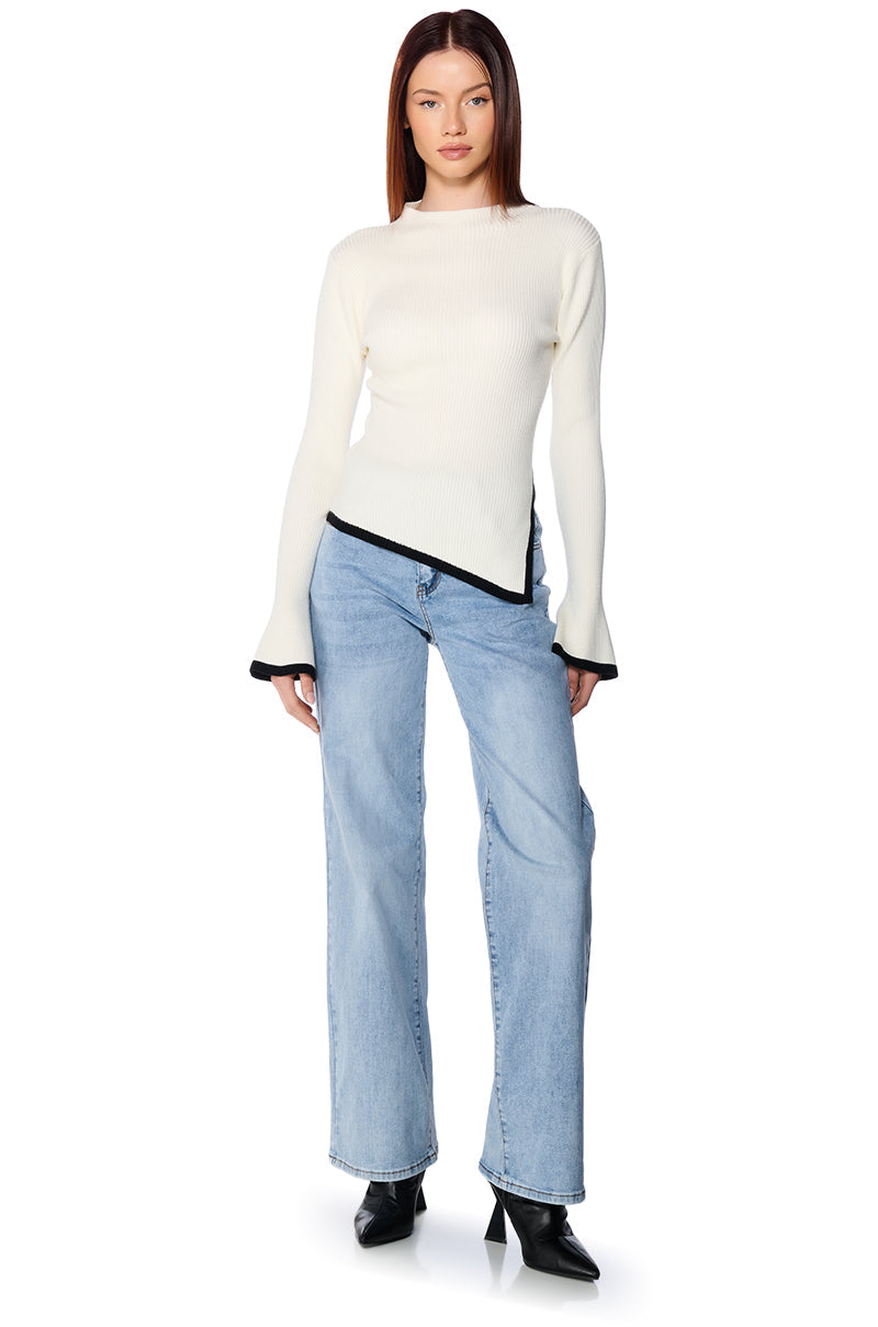 Sisoras PERFECT FIT EVERYDAY WIDE LEG DENIM