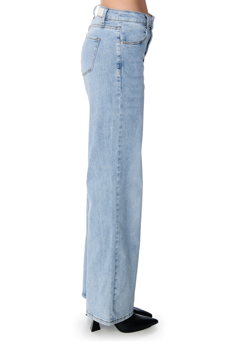 Sisoras PERFECT FIT EVERYDAY WIDE LEG DENIM